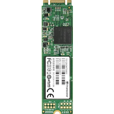 Transcend MTS800 128 GB Solid State Drive - M.2 Internal - SATA (SATA/600) - 560 MB/s Maximum Read Transfer Rate - 3 Year Warranty  SATA3 B+M KEY  MLC - Complian t with RoHS 2.0 stan