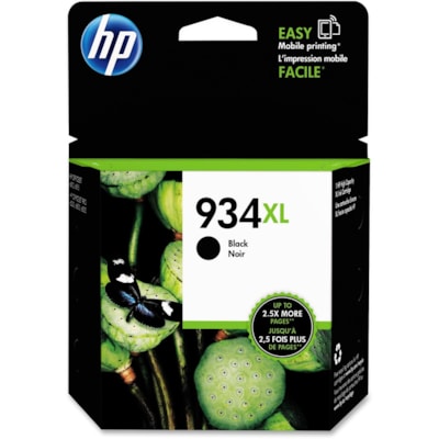 HP 934XL Original Ink Cartridge - Single Pack - Inkjet - High Yield - 1000 Pages - Black - 1 Each OJ PRO 6230 6830 1000 PAGES