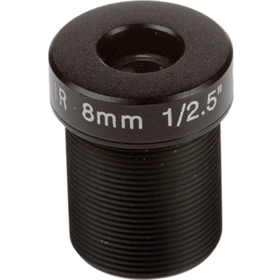 AXIS - 8 mm (0.31")f/1.6 - Fixed Lens for M12-mount - Designed for Surveillance Camera  