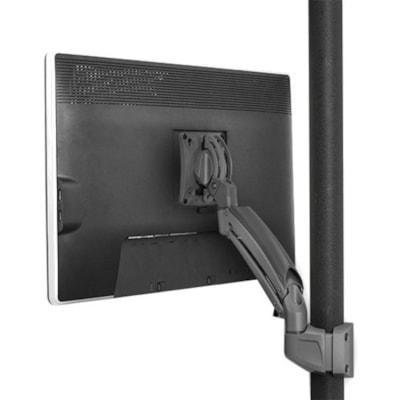 Chief Kontour K1P Dynamic Pole Dual Display Mount - Adjustable Monitor Arm - For 10-30 Inch Monitors - Black - Height Adjustable - 1 Display(s) Supported - 10" to 30" Screen Support - 24.91 lb (11300 g) Load Capacity - 75 x 75, 100 x 100 - VESA Mount Compatible - Aluminum mic Pole Mount  1 Monitor. Typ ical Screen Sizes: 1