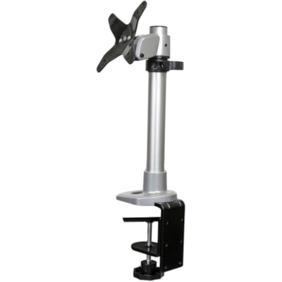 StarTech.com Single Monitor Desk Mount, Height Adjustable Monitor Mount, Up to 34" (30.9lb/14kg) VESA Mount Monitors, Desk/Grommet Mount - Mount a display on your desk surface or through a grommet, with adjustable height and cable management - Single monitor desk mount for VESA Mount (75x75, 100x100  MNT 