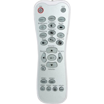 Optoma Backlit Remote Control - For Projector 1080 