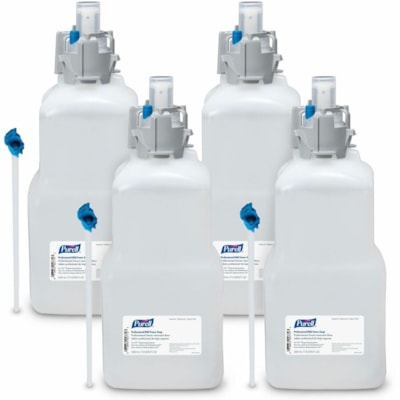 PURELL® 2.3L Refill Professional Mild Foam Soap - 2.30 L - Kill Germs - Hand - Fragrance-free, Dye-free, Paraben-free, Phthalate-free, Bio-based - 4 / Carton REFILL FOR GOJO CX DISPENSERS CASE OF 4