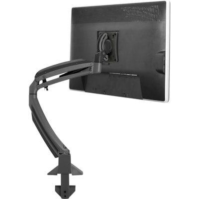 Chief KONTOUR K1D220BXDL Desk Mount for Flat Panel Display - Black - Height Adjustable - 10" to 30" Screen Support - 50 lb (22679.62 g) Load Capacity - Aluminum With DeLL Quick-Connect Interf aces. Typical Screen