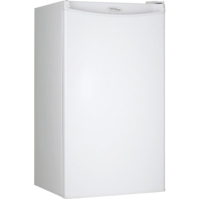 Danby Designer - Réfrigérateur compact Designer de 3,2 pi3 en blanc - 90,61 L - Dégivrage manuel - Sous le comptoir - Dégivrage manuel - Réversible - 218 kWh par An - Blanc - Lisse 91 L COMPACT REFRIGERATOR ENERGY STAR RATED