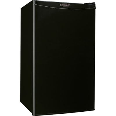 Danby Designer - Réfrigérateur compact Designer de 3,2 pi3 en noir - 90,61 L - Dégivrage manuel - Sous le comptoir - Dégivrage manuel - Réversible - 218 kWh par An - Noir - Lisse 91 L COMPACT REFRIGERATOR ENERGY STAR RATED