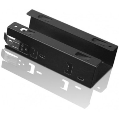 Lenovo Mounting Bracket for Power Adapter - Black - 1  