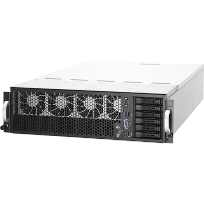 Asus ESC8000 G3 Barebone System - 3U Rack-mountable - Socket LGA 2011-v3 - 2 x Processor Support - Intel C612 Chip - 1.50 TB DDR4 SDRAM DDR4-2133/PC4-17000 Maximum RAM Support - 24 Total Memory Slots - Serial ATA/600 RAID Supported Controller - AST2400 32 MB Graphic(s) - 6 SATA Interface(s) - Proces  ARS 2x Socket R3 Intel Xeon p rocessor E5-2600 v3