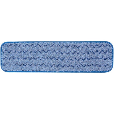 Rubbermaid Brooms & Sweepers - 18" (457.20 mm) Width x 18.50" (469.90 mm) Length - MicroFiber - 12 Pack - 12 Pack 18" MOP 