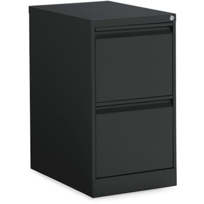 Offices To Go - Classeur MVLM23FF - largeur de 15 po (381 mm) x profondeur de 23 po (584,20 mm) x hauteur de 27,9 po (707,90 mm) - 2 x Tiroir(s) pour Dossier - Vertical - Vérouillage à clé, Poignée encastrée, Suspension à roulement à billes, Patin de nivell NOIR  2 TIROIRS DE CLASSEMENT 