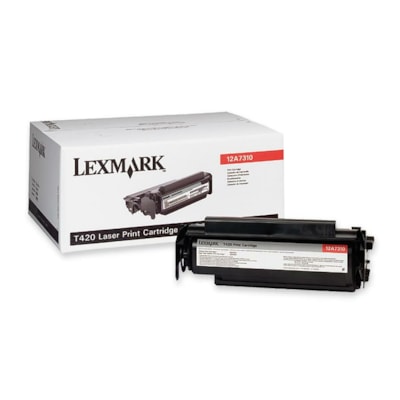 Lexmark Original Toner Cartridge - Laser - Black  H&R BLOCK