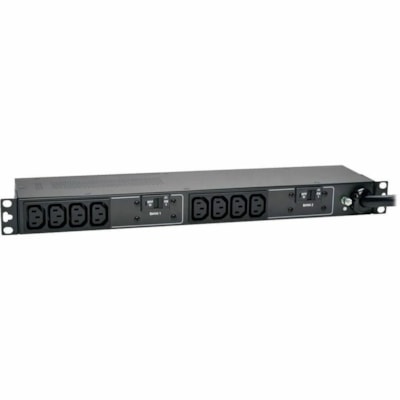 Tripp Lite series Basic PDUH32HV 10-Outlets PDU - Basic - IEC 60309 32A Blue (2P+E) - 10 x IEC 60320 C13 - 230 V AC - 7.40 kW - Overload Protection - 12 ft (3.66 m) Cord Length - 1U - Horizontal - Wall-mountable, Rack-mountable  PERP 