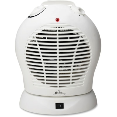 Royal Sovereign - Tiroir-caisse électronique avec 2 clés, plateau à monnaie et câble RJ11 - 2 x Réglages thermiques - Oscillation - Intérieur - Blanc 2 HEAT SETTINGS MANUAL THERMOSTAT