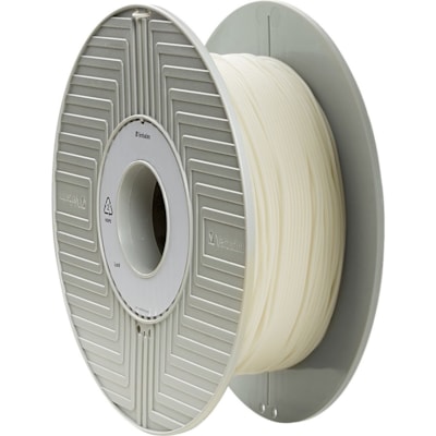 Verbatim 3D Filament, Flexible, PRIMALLOY 1.75mm 500g Reel - White - White - 68.90 mil (1.75 mm) Filament   SUPL 