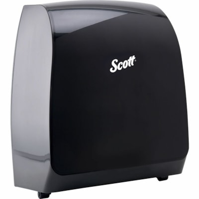 Scott - Distributeur de serviettes électrique Pro - Dispenser Noir Sans contact - hauteur de 16,44 po (417,58 mm) x largeur de 12,70 po (322,58 mm) x profondeur de 9,18 po (233,17 mm) - Sans contact - 1 chaque  