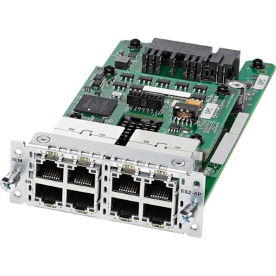 Cisco 4-Port Gigabit Ethernet Switch NIM - For Data Networking, Optical Network - 4 x Expansion Slots - SFP (mini-GBIC)  CTLR 