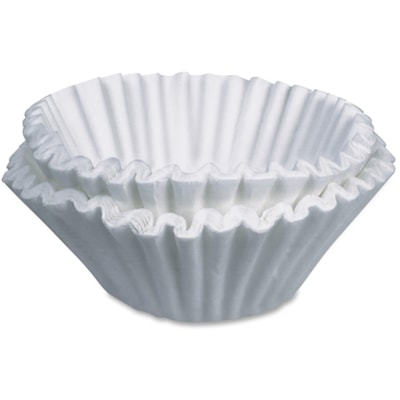 BUNN Tea & Coffee Paper Filters - Heavyweight, Disposable - 500 / Pack - White A9 ONLY 