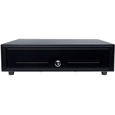 Star Micronics CD3-1616 Value Cash Drawer, Black 16Wx16D, 5Bill-8Coin - Printer-Driven, Cable Included, 2 Media Slots - Printer-Driven, Cable Included, 2 Media Slots  PERP 