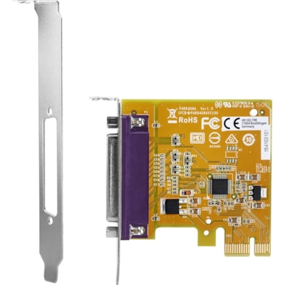 HP PCIe x1 Parallel Port Card - Plug-in Card - PCI Express 2.0 x1 - Linux, PC - 1 x Number of Parallel Ports Internal  