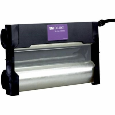 3M DL1001 Laminating Cartridge - Laminating Pouch/Sheet Size: 12" (304.80 mm) Width x 100 ft (30.48 m) Length x 5 mil (0.13 mm) Thickness - Glossy - for Photo, Presentation, Binder, Schedule - Odor-free, Easy to Use, Photo-safe - Clear, Black - Plastic - 1 Unit 12" X 100' ROLL CLEAR FOR LS1000 LAMINATOR