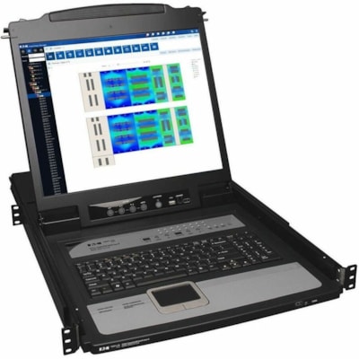 Tripp Lite series NetDirector 16-Port 1U Rack-Mount Console IP KVM Switch w/19 in. LCD - 16 Computer(s) - 19" LCD - 1280 x 1024PS/2 PortUSBVGA - Keyboard120 V AC, 230 V AC Input Voltage - 1U High - Black   PERP 