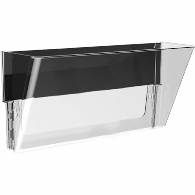 Storex Magnetic Wall File Pockets - 500 x Sheet - Magnetic, Heavy Duty - 100% Recycled - Clear - Plastic - 1 Each LEGAL 