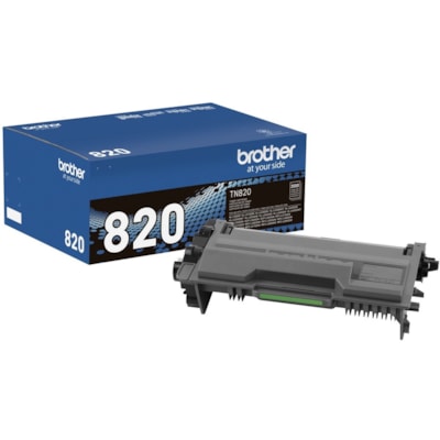 Brother TN820 Original Toner Cartridge - Laser - Standard Yield - 3000 Pages - Black - 1 Each  3000 PG YIELD