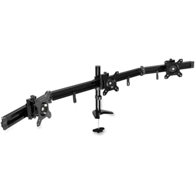 DAC® Mounting Arm for Monitor - Black - 24" Screen Support - 13 lb (5896.70 g) Load Capacity - VESA Mount Compatible - 1 Each MNTR TO 24  WG SENSOR ROTATE 3 POST HEIGHT OF 15.5  (40CM)