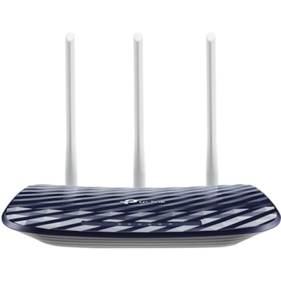 TP-Link Archer C20 Wi-Fi 5 IEEE 802.11ac Ethernet Wireless Router - Dual Band - 2.40 GHz ISM Band - 5 GHz UNII Band - 3 x Antenna(3 x External) - 93.75 MB/s Wireless Speed - 4 x Network Port - 1 x Broadband Port - Fast Ethernet - Desktop  