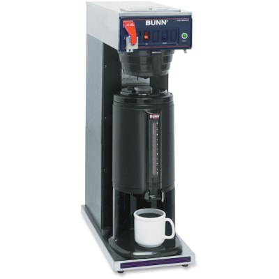 BUNN - Cafetière à serveur thermique - 1450 W - 4 Tasse(s) - Multi-doses - Acier inoxydable Corps POUROVER   HOT WATER FAUCET WORKS W /  233006101 SERVER