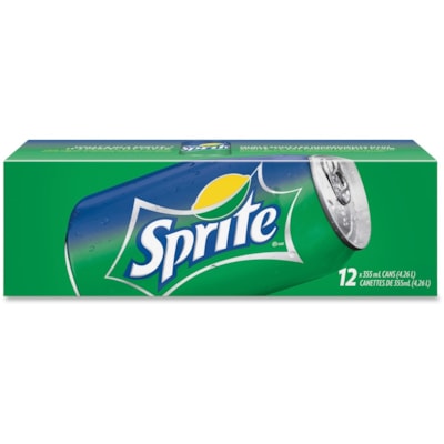 Sprite Lemon-lime soda 100% Natural Flavors - Ready-to-Drink - 355 mL - Lemon Lime - 12 / Case  