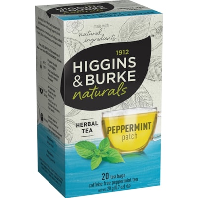 Thé Higgins & Burke Naturals - Tisane - 20 / boîte INDIVIDUELS AVEC FICELLE & ÉTIQUETTE