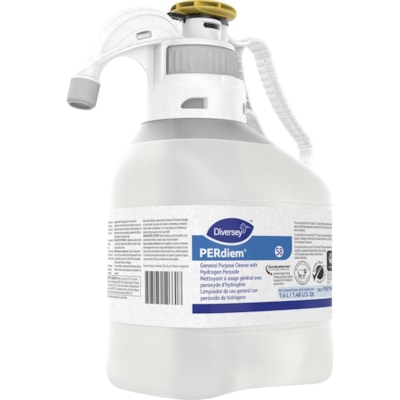 PERdiem General Purpose Cleaner - For Multipurpose - Concentrate - 1.40 L - Odorless, Dye-free, Fragrance-free, Environmentally Friendly, Recyclable, Rinse-free - Clear Bottle - 1 Each SMARTDOSE 