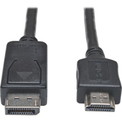 Tripp Lite series DisplayPort to HD Adapter Cable (M/M), 1080p, 25 ft - 25 ft (7.62 m) DisplayPort/HDMI A/V Cable for Audio/Video Device, Graphics Card, Projector, Monitor, TV - First End: 1 x DisplayPort Digital Audio/Video - Male - Second End: 1 x HDMI Digital Audio/Video - Male - Supports up to 1  
