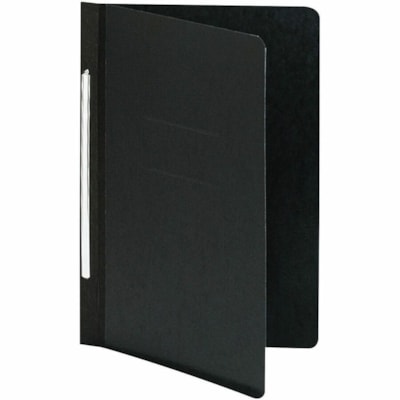 ACCO - Presstex format légal Recyclé Couverture de rapport avec Attache - 3 po (76,20 mm) Capacité du classeur - 8 1/2 po (215,90 mm) x 14 po (355,60 mm) - 3 po (76,20 mm) Capacité de trombone - Cartoline, Tyvek - Noir - 60% Recyclé - 1 / Unité FORMAT LEGAL ATTACHE CENTREE A 2 PATTES AXE 8 1/2 PO 50% M R