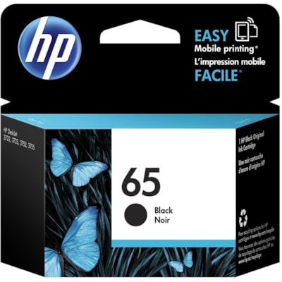 HP 65 (N9K02AN#140) Original Ink Cartridge - Single Pack - 200 Pages 120 PAGE YIELD 