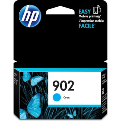 HP 902 Original Ink Cartridge - Single Pack - Inkjet - 315 Pages - Cyan 315 PG YIELD 