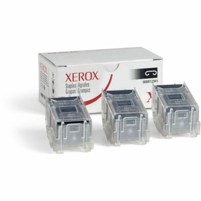 Xerox - Cartouche d'agrafes - 5000 Par Cartouche - 3 / emballage ISHERS  BR BOOKLET MAKER FINIS HERS & CONVENIENCE S