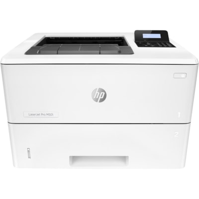HP LaserJet Pro M501 M501dn Desktop Laser Printer - Monochrome - 45 ppm Mono - 4800 x 600 dpi Print - Automatic Duplex Print - 650 Sheets Input - Ethernet - HP ePrint, Apple AirPrint, Mopria - 100000 Pages Duty Cycle - Plain Paper Print - USB  PRNT 