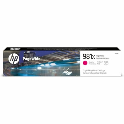 HP 981X (L0R10A) Original High Yield Inkjet Ink Cartridge - Single Pack - Magenta - 1 Each - 10000 Pages HIGH YIELD 10 000 PAGES 