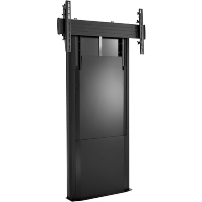 Chief Fusion MFD1U Mounting Base for Monitor - Black - 1 Display(s) Supported - 133 lb (60327.79 g) Load Capacity - 200 x 200, 800 x 400 djustable Floor Support - MFD1 U - Weight Capacity: