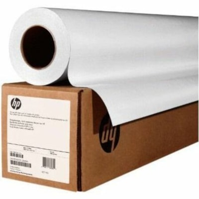 HP - Papier bond 24 lb, blanc, 36 po x 450 pi, carton de 2 - 92 Luminosité - 91% Opacité - 36 po (914,40 mm) x 450 pi (137,16 m) - 24 lb (10886,22 g) Poids de Base - 90 g/m² Grammage - Mate - Technologie ColorPRO, Recyclable - Blanc - 2 emballage 116 MICRONS (4.6 MIL) 2-PACK  36 IN X 450 FT