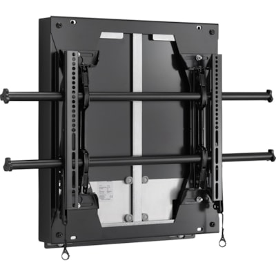 Chief MSD1U Wall Mount for Monitor - Black - 1 Display(s) Supported - 136 lb (61688.56 g) Load Capacity - 100 x 100, 650 x 400 namic Height Adjustable Wall M ount