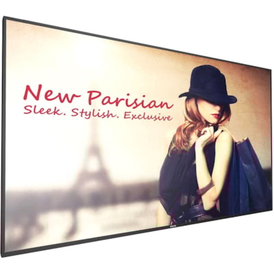 Philips Signage Solutions D-Line Display - 65.50" (1663.70 mm) LCD - 1920 x 1080 - Direct LED - 450 cd/m² - 1080p - HDMI - USB - DVI - Serial - Wireless LAN - Ethernet  1080 - 450cd/m2 - Typical:110 0:1  Dynamic :500 00