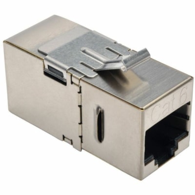 CAT6 SHLD 90D SNAP-IN COUPLER  ACCS 