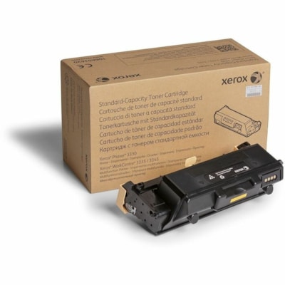 Xerox Original Standard Yield Laser Toner Cartridge - Black - 1 Each - 2600 Pages 2500 PG YIELD WORKCENTRE 3335/3345