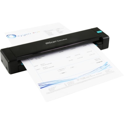 IRIS Iriscan Executive 4-The Ultimate Portable Duplex Scanner - 24-bit Color - 8-bit Grayscale - Duplex Scanning - USB  PERP 