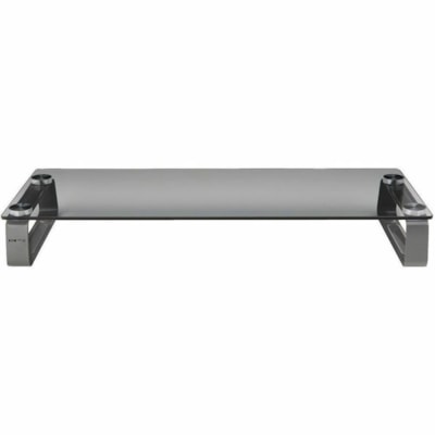 Tripp Lite series Universal Glass-Top Monitor Riser - 40 lb (18143.69 g) Load Capacity - 3.15" (80.01 mm) Height x 22" (558.80 mm) Width x 8.27" (210.06 mm) Depth - Desktop - Tempered Glass, Brushed Aluminum  ACCS 