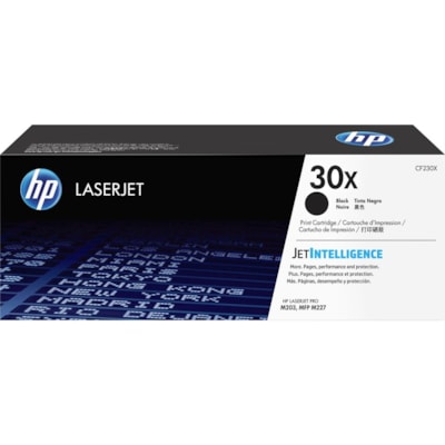 HP 30X (CF230X) Original High Yield Laser Toner Cartridge - Single Pack - Black - 1 Each - 3500 Pages CARTRIDGE M203DW  MFP227FDW 3500 PG YIELD