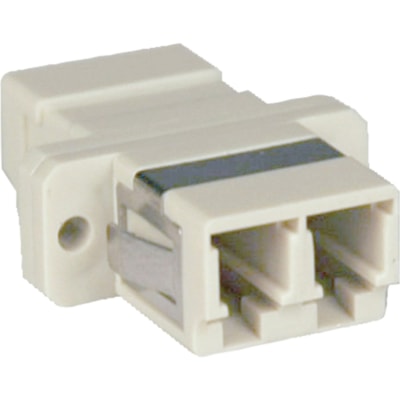 Tripp Lite Duplex Fiber Coupler - Plastic c - Female Left Gender - Femal e Right Gender - LC